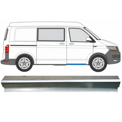 Helmapelti etuoven alle varten Volkswagen Transporter T6 2015-2024 / Vasen = Oikea (symmetrinen) 17129