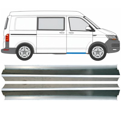 Helmapelti etuoven alle varten Volkswagen Transporter T6 2015-2024 / Vasen = Oikea (symmetrinen) 17130