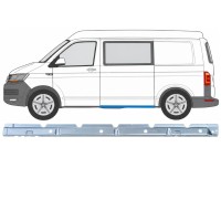 Kynnys sisäosa varten Volkswagen Transporter T6 2015-2024 / Vasen 17178