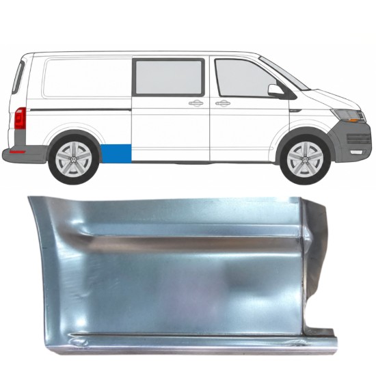 Takalokasuoja korjaussarja varten Volkswagen Transporter T6 2015-2024 / Oikea 17134
