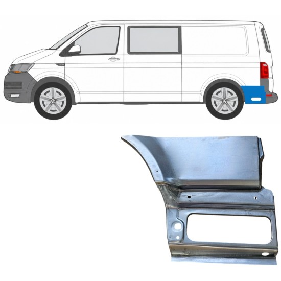 Etukaari korjauspaneeli varten Volkswagen Transporter T6 2015-2024 / Vasen 17201