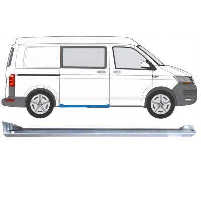 Sivuoven koko kynnys varten Volkswagen Transporter T6 2015-2024 / Oikea 17179