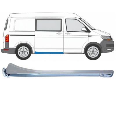 Sivuoven kisko varten Volkswagen Transporter T6 2015-2024 / Oikea 17203