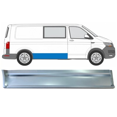 Sivuhelmapelti korjauspaneeli varten Volkswagen Transporter T6 2015-2024 / Oikea 17204