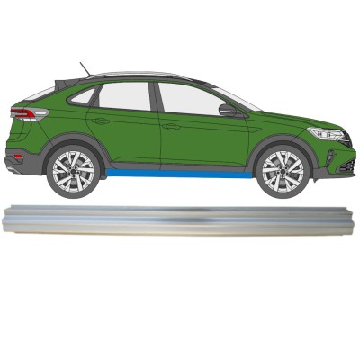 Kynnyspelti korjauspaneeli varten Volkswagen Taigo 2021- / Vasen = Oikea (symmetrinen) 14937
