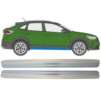 Kynnyspelti korjauspaneeli varten Volkswagen Taigo 2021- / Vasen+Oikea / Sarja 14938