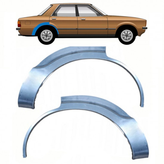 Takalokasuoja korjaussarja varten Ford Taunus 1976-1982 / Sarja 11083