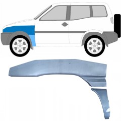 Etulokasuojan korjauspelti varten Nissan Terrano II 1993-2005 / Vasen / Sarja 10060