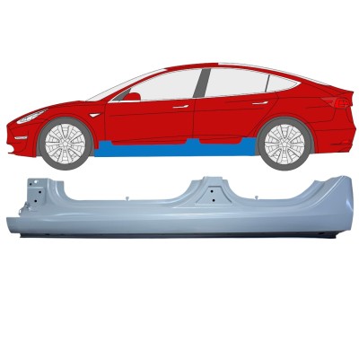 Kynnyspelti varten Tesla Model 3 2017-2023 / Vasen 17287