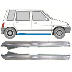 Kynnyspelti korjauspaneeli varten Daewoo Tico 1991-2000 / Vasen+Oikea / Sarja 12522