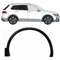 Lokasuojan muovikaaret varten Volkswagen Tiguan 2016-2024 R-Line / Oikea 14861