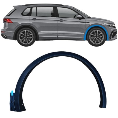 Lokasuojan muovikaaret varten Volkswagen Tiguan 2020-2024 R-Line / Oikea 17063