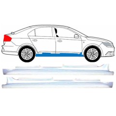 Kynnyspelti varten Seat Toledo 2012-2018 / Vasen+Oikea / Sarja 11610