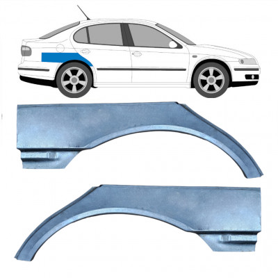 Takalokasuoja korjaussarja varten Seat Toledo Leon 1999-2006 / Vasen+Oikea / Sarja 9227