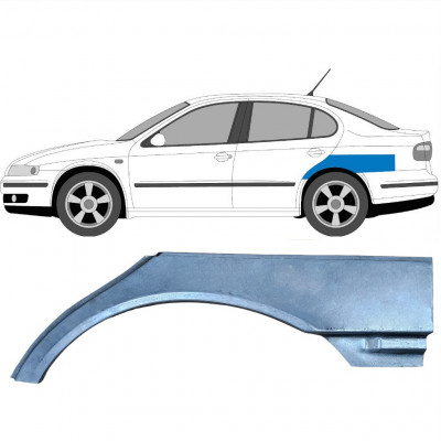 Takalokasuoja korjauspaneeli yläosa varten Seat Toledo Leon 1999-2006 / Vasen 5767