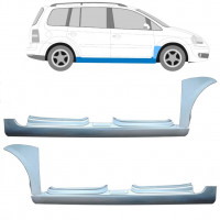 Kynnyksen ja etulokasuojan korjauspaneeli varten VW Touran 2003-2010 11166