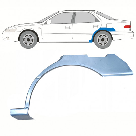 Takalokasuoja korjaussarja varten Toyota Camry 1996-2001 / Vasen 8377