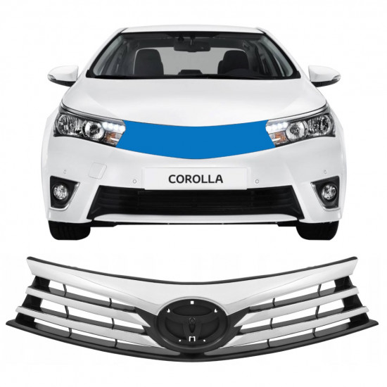 Säleikkö varten Toyota Corolla 2013-2017 7505