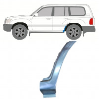 Takalokasuojan korjauspaneeli alaosa varten Toyota Land Cruiser 1998-2007 / Vasen 8985