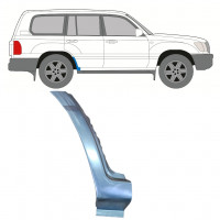 Takalokasuojan korjauspaneeli alaosa varten Toyota Land Cruiser 1998-2007 / Oikea 8984