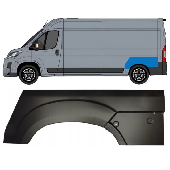 Takalokasuoja korjaussarja varten Toyota Proace Max 2024- / Vasen 16694