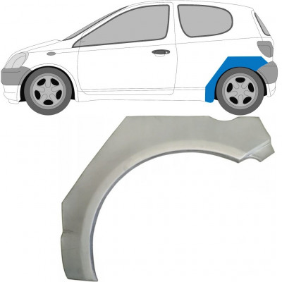 Takalokasuoja korjaussarja varten Toyota Yaris 1999-2006 / Vasen 6221