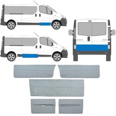 Oven korjauspaneeli varten Renault Trafic 2001-2014 / Vasen+Oikea / Sarja 12628