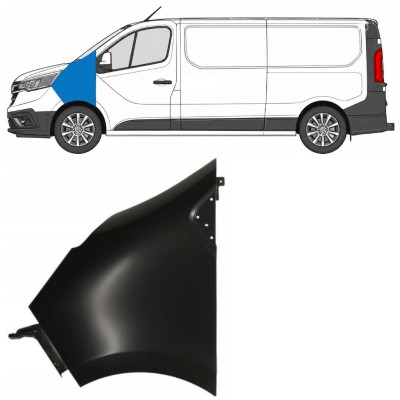 Etulokasuoja varten Renault Trafic 2014- 2021-2026 / Vasen 17105