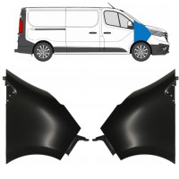 Etulokasuoja varten Renault Trafic 2014- 2021-2026 / Vasen+Oikea / Sarja 17106