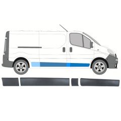 Sivulistat sarja varten Opel Vivaro 2001-2014 / Oikea / 13905