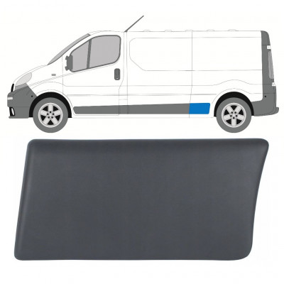 Takalokasuojan sivulista varten Renault Trafic 2001-2014 / Vasen 8206