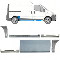 Korjauspaneeli aseta varten Renault Trafic Opel Vivaro 2001-2014 / SWB /  11230