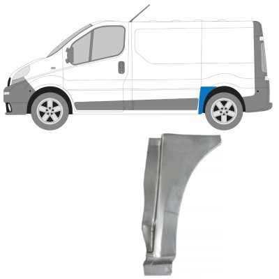 Takalokasuoja korjaussarja varten Renault Trafic 2001-2014 / Vasen 15763