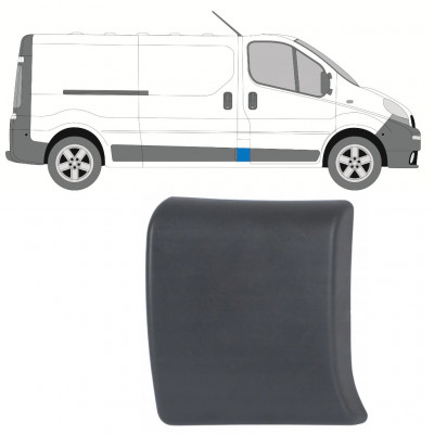 Etupilarin koristelista varten Renault Trafic 2001-2014 / Oikea 8201