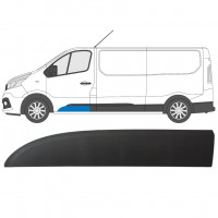 Etuoven koristelista varten Renault Trafic 2014- / Vasen 8214