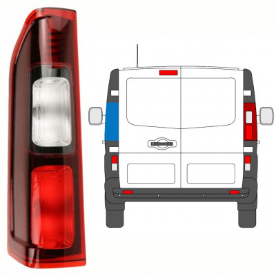 Takavalo varten Renault Trafic 2014- / Vasen 8434