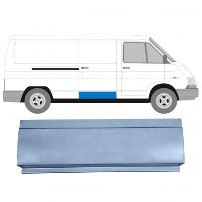 Liukuoven korjauspaneeli varten Renault Trafic 1980-2001 / Oikea 7730