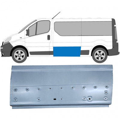 Sivuhelmapelti korjauspaneeli varten Opel Vivaro / R Trafic 2001- / Vasen 6931