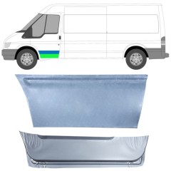 Sisäinen etuoven korjausosa varten Ford Transit 2000-2013 / Vasen / Sarja 14544