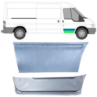 Sisäinen etuoven korjausosa varten Ford Transit 2000-2013 / Oikea / Sarja 14543