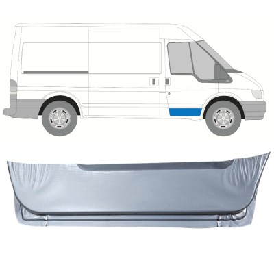Sisäinen etuoven korjausosa varten Ford Transit 2000-2013 / Oikea 14540