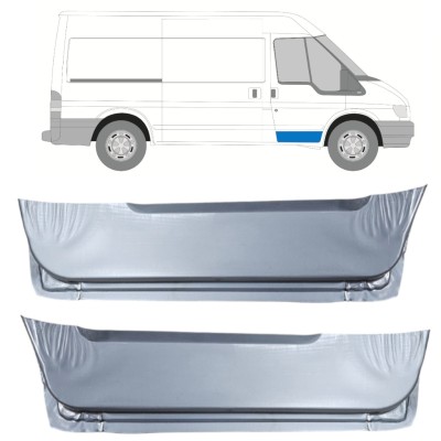 Sisäinen etuoven korjausosa varten Ford Transit 2000-2013 / Vasen+Oikea / Sarja 14542