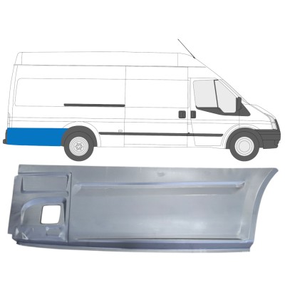 Takalokasuoja korjaussarja varten Ford Transit 2000-2013 / Oikea 14615