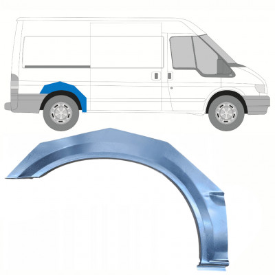 Takalokasuoja korjaussarja varten Ford Transit 2000-2013 / Oikea 9138