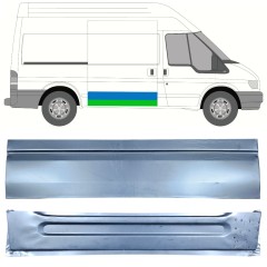 Sisäinen ja ulkoinen Liukuoven korjauspaneeli varten Ford Transit 2000-2013 / Oikea / Sarja 12665