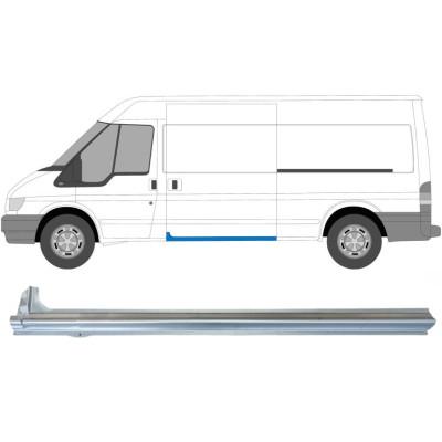 Sivuoven kynnysprofiili varten Ford Transit 2000-2013 / Vasen 15079
