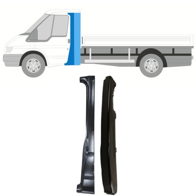 Pilarin korjauspaneeli varten Ford Transit 2000-2013 / Vasen / Yksikabiini / Sarja 14901