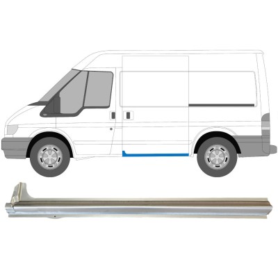 Sivuoven kynnysprofiili varten Ford Transit 2000-2013 / Vasen 15080