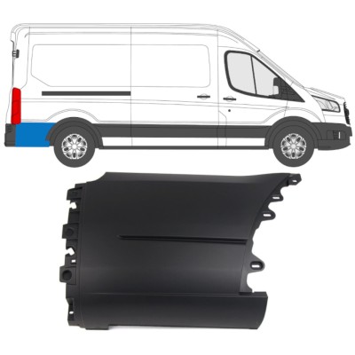Takalokasuojan koristelista varten Ford Transit 2014- / Oikea 14670