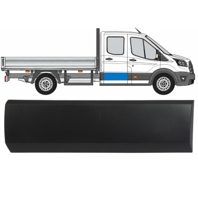 Takaoven koristelista varten Ford Transit 2014- 2019-2026 / Oikea 17146